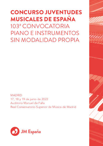 Joan Miquel Fiol e Ismael Azidane ganadores del Concurso JM España de Piano y Otros Instrumentos