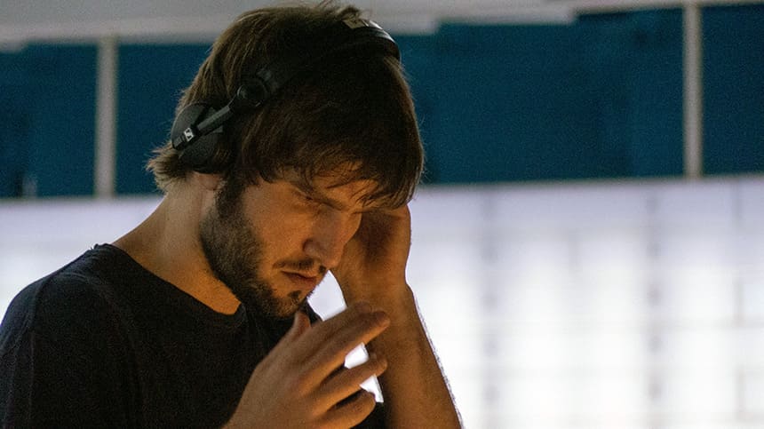 Lucas Vidal, ganador de dos Premios Goya, graba con la Orquesta de Extremadura