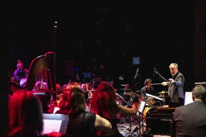 Concierto de Luz Casal con al RFT en el Teatro Real de Madrid.