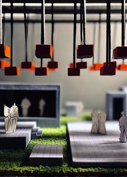 Maqueta de escenografía