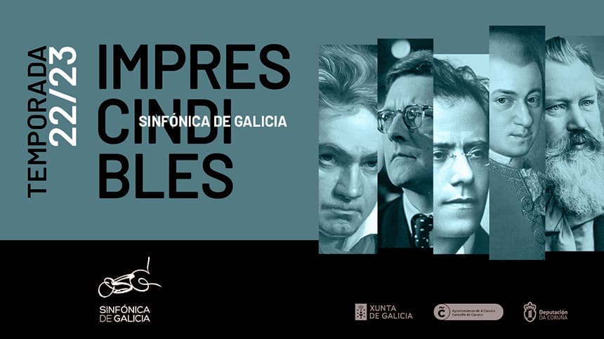 La Sinfónica de Galicia presenta su temporada 2022-2023, “Imprescindibles”