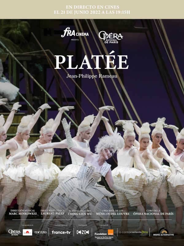 Platée, en directo desde la Ópera Nacional de París en los cines de España en junio