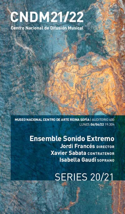 Ensemble Sonido Extremo recrea el universo de Pessoa y Juan Mayorga en el cierre de Series 20/21 del CNDM