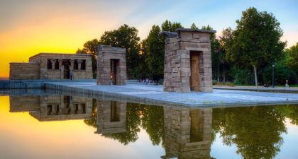 La Banda Sinfónica Municipal celebra en el Templo de Debod el Día Europeo de la Música
