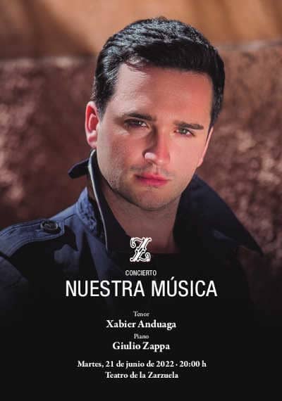 Xabier Anduaga, una de las grandes voces jóvenes de la lírica mundial en el Teatro de la Zarzuela