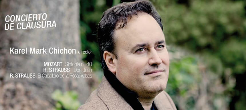 Chichon y la Orquesta Filarmónica de Gran Canaria culminan la temporada con obras de Mozart y Richard Strauss Chichon y la Orquesta Filarmónica de Gran Canaria culminan la temporada con obras de Mozart y Richard Strauss