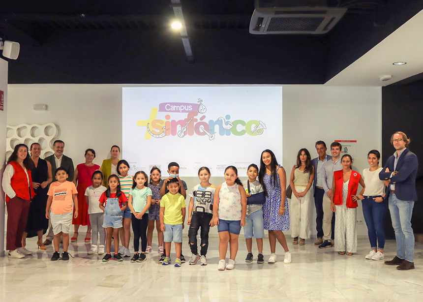 +Sinfónico, primer campus musical de Sevilla para niños y niñas en riesgo de eclusión social