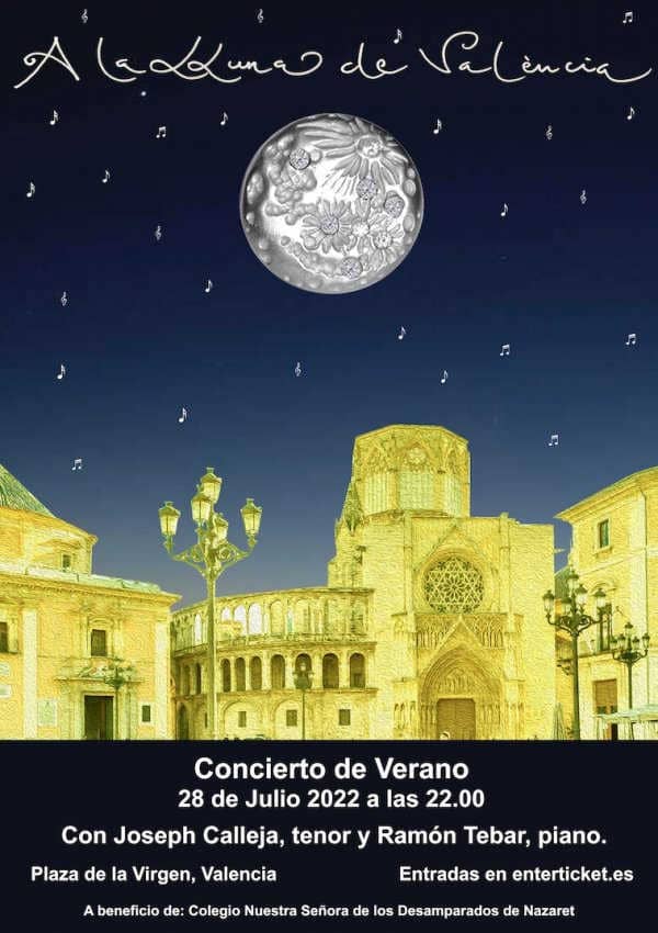 El concierto “A la lluna de València” contará con la soprano Marina Monzó