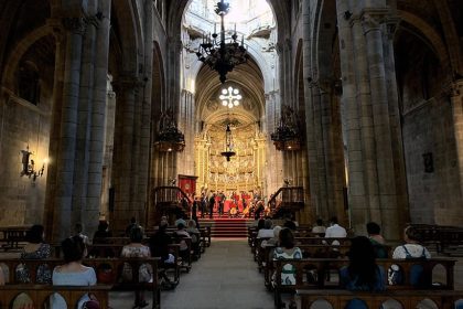 Décima edición del Festival Groba, encuentro musical, artístico y formativo de Galicia Concierto en la Catedral de Ourense. Xira Xacobea 2021