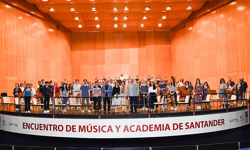 Presentación del concierto inaugural de la XXI edición del Encuentro de Música y Academia de Santander 2022 Presentación del concierto inaugural de la XXI edición del Encuentro de Música y Academia de Santander 2022