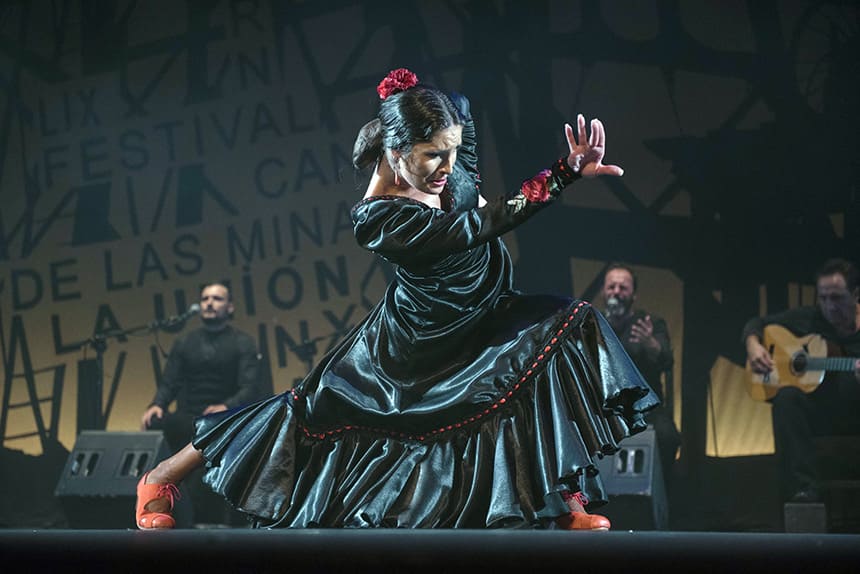 Comienza el Festival Internacional del  Cante de las Minas