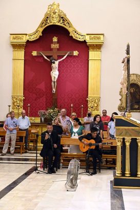 Cantes mineros, música y homenajes marcan el ritmo en el inicio del LXI Cante de las Minas Misa minera