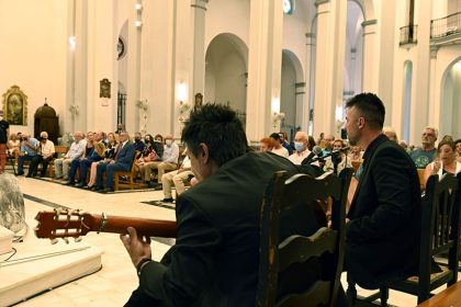 Cantes mineros, música y homenajes marcan el ritmo en el inicio del LXI Cante de las Minas Misa minera