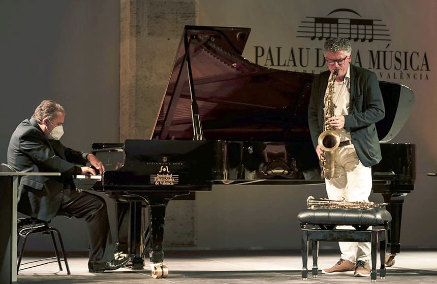 Josep Lluís Galiana y Josu de Solaun reivindican la improvisación libre con el disco «First times»