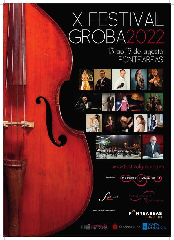 Décima edición del Festival Groba, encuentro musical, artístico y formativo de Galicia Décima edición del Festival Groba, encuentro musical, artístico y formativo de Galicia
