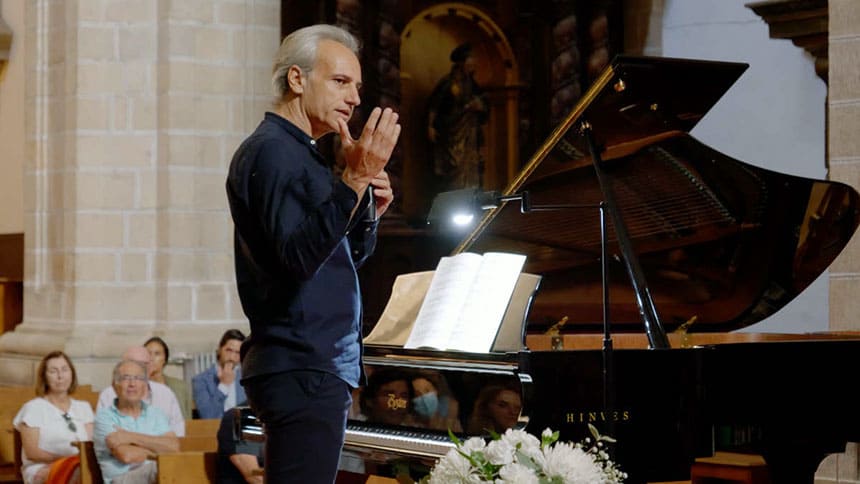 El estreno mundial de la ópera «Klara» de Pedro Halffter, pone fin al festival «Música en Villafranca» El estreno mundial de la ópera «Klara» de Pedro Halffter, pone fin al festival «Música en Villafranca»