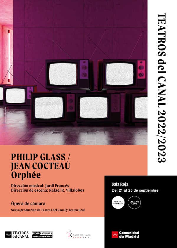 Teatros del Canal acoge el estreno en España de la ópera Orphée del Teatro Real en el 85 aniversario de Philip Glass