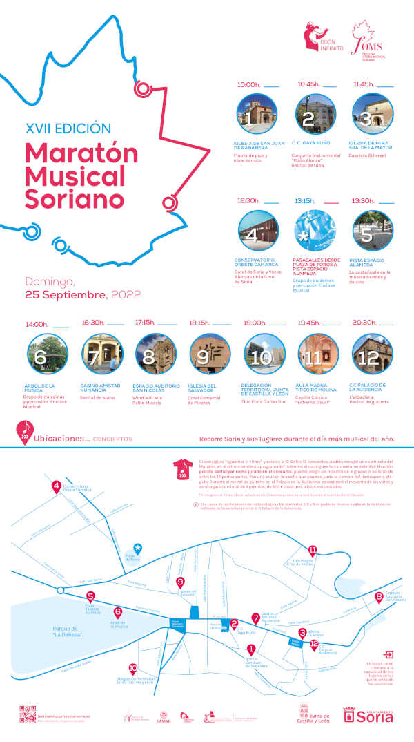 El Maratón Musical fue seguido por más de 2.700 personas que llenaron los 12 espacios reservados