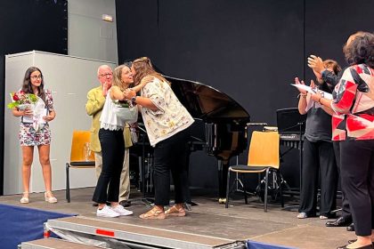 María de Frutos Jimeno, ganadora del V Concurso Internacional de Composición María de Pablos María de Frutos Jimeno, ganadora del primer premio.