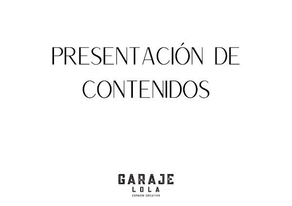 Garaje Lola Espacio Creativo presenta su temporada más amplia y ambiciosa Garaje Lola Espacio Creativo presenta su temporada más amplia y ambiciosa