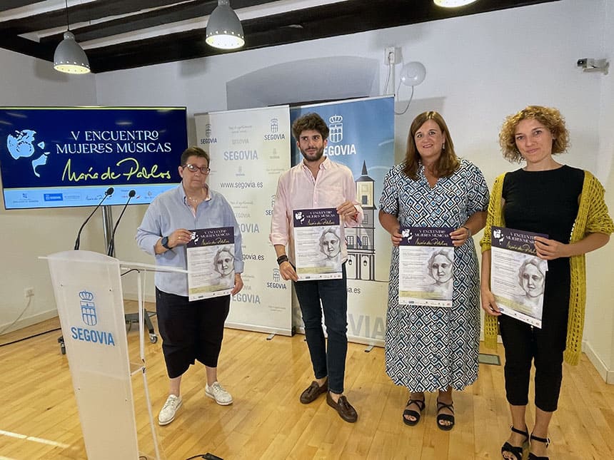 La Final del V Concurso Internacional de Composición «María de Pablos» se celebrará el 10 de septiembre en Segovia