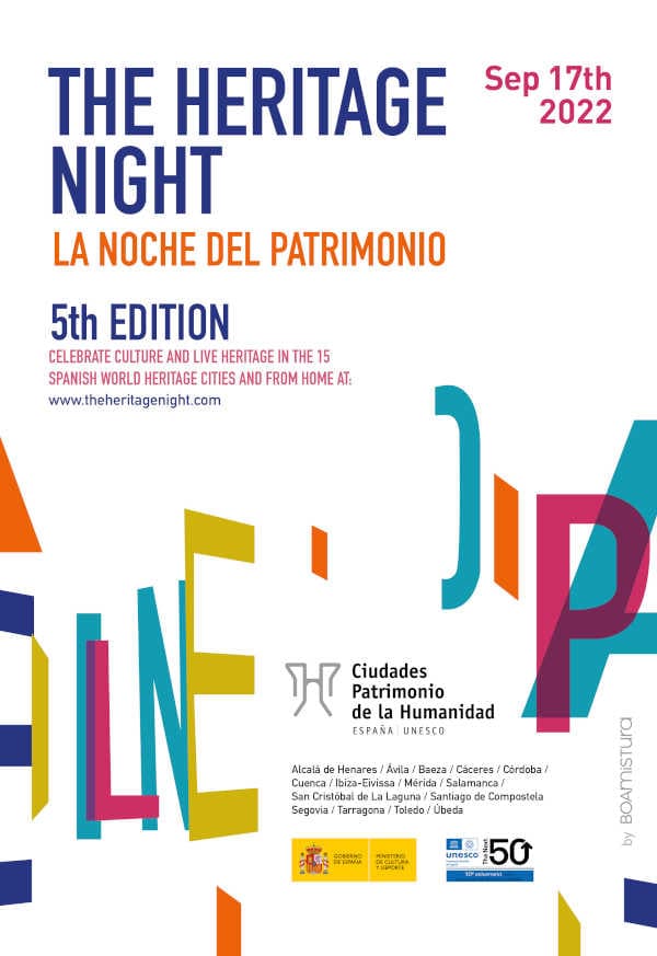 Gran éxito de la V Edición de la Noche del Patrimonio en las 15 Ciudades Patrimonio de la Humanidad