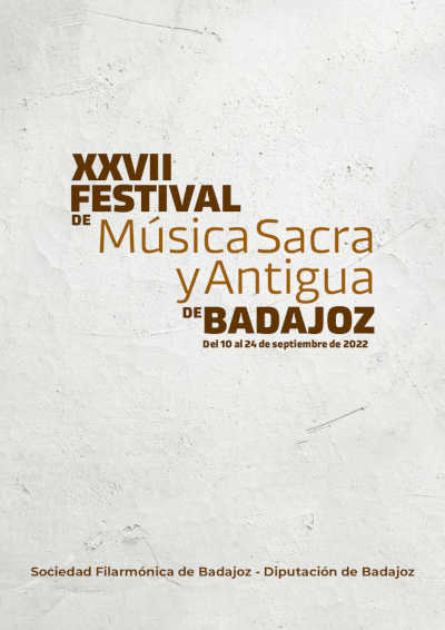 El Festival de Música Sacra y Antigua de Badajoz celebra su 27º edición