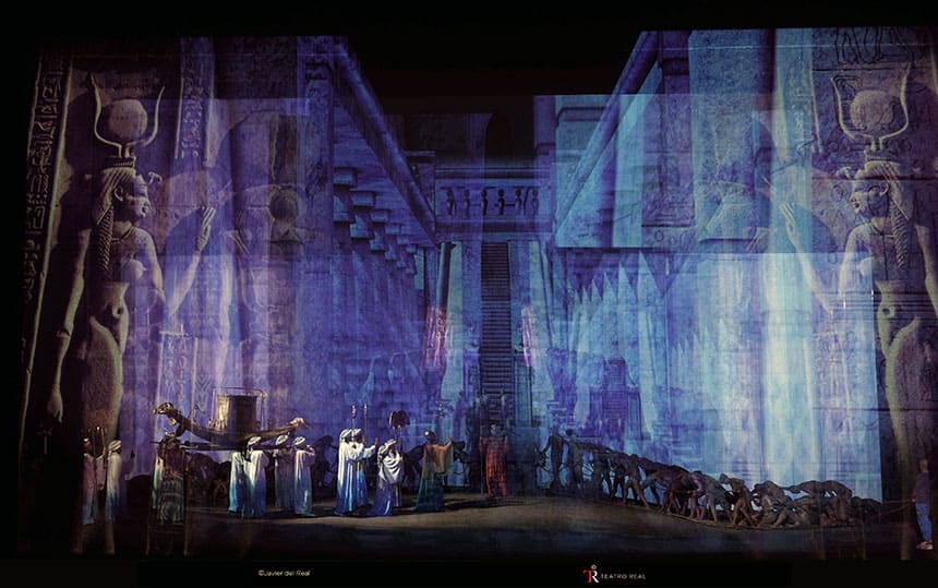 El Teatro Real repone su espectacular producción de Aida de 1998
