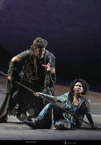 Carlos Álvarez (Amonasro) y Krassimira Stoyanova (Aida)