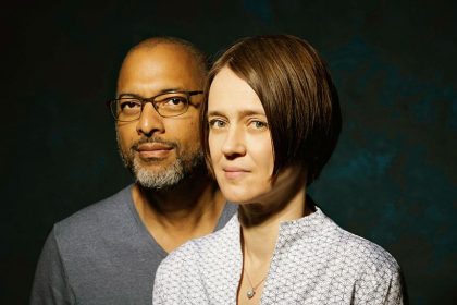 Ingrid Laubrock y Andy Milne – © Caroline Mardok