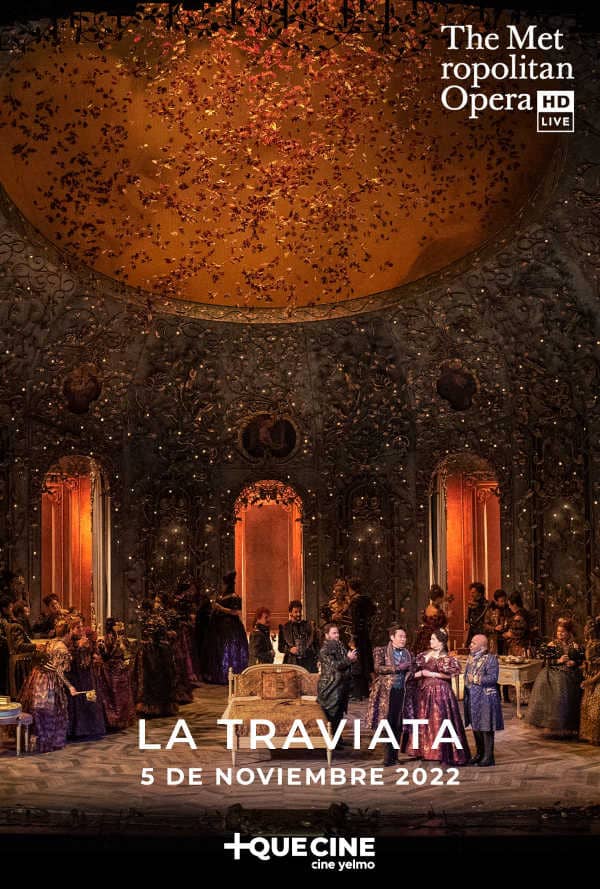 La Traviata de Verdi en exclusiva y en directo en Cine Yelmo desde el Metropolitan Opera House de Nueva York