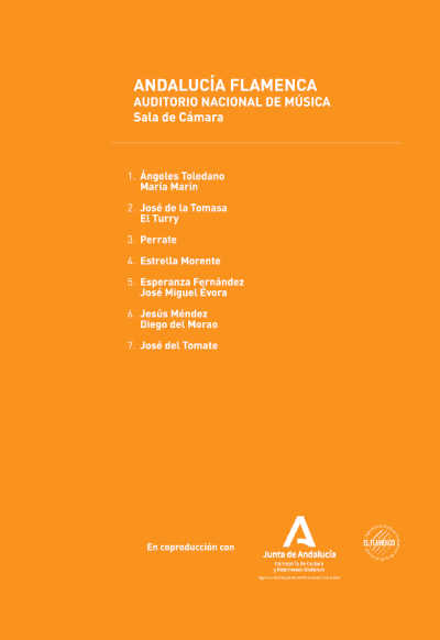 El Centro Nacional de Difusión Musical e Instituto Andaluz del Flamenco presentan nueva edición de Andalucía Flamenca