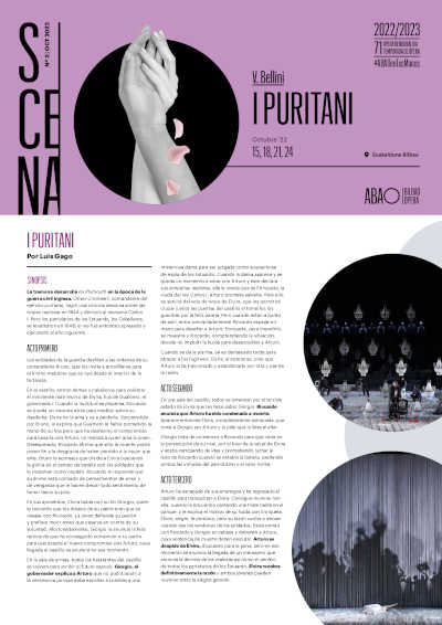 I Puritani de Bellini, obra cumbre del bel canto estrena la nueva Temporada de ABAO Bilbao Opera