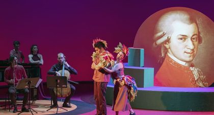 Les Arts estrena "Cal·líope", un divertido espectáculo familiar para conocer la historia de la música