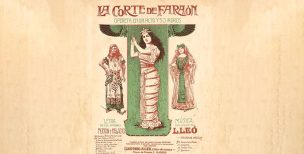 SGAE conmemora el centenario de Lleó y Pedrell y los bicentenarios de Gaztambide y Hernando Afiche-La-corte-del-faraon-5