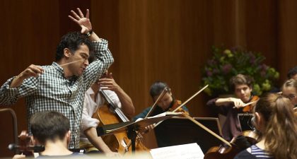 Clases Magistrales de Dirección de Orquesta en la Escuela Superior de Música Reina Sofía