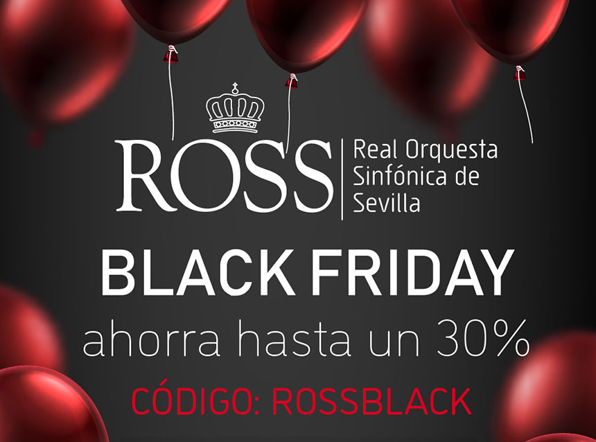 La ROSS se suma al Black Friday ofreciendo todos sus conciertos con descuentos del 30%