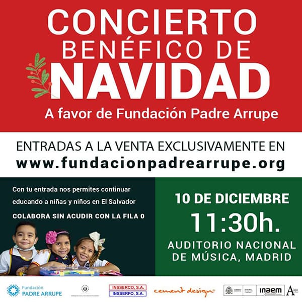 El Concierto de Navidad de la Fundación Padre Arrupe, que alcanza este año 25 ediciones