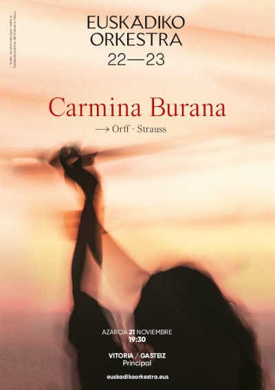 La siempre atractiva «Carmina Burana» de Carl Orff protagoniza el nuevo programa de conciertos de Euskadiko Orkestra