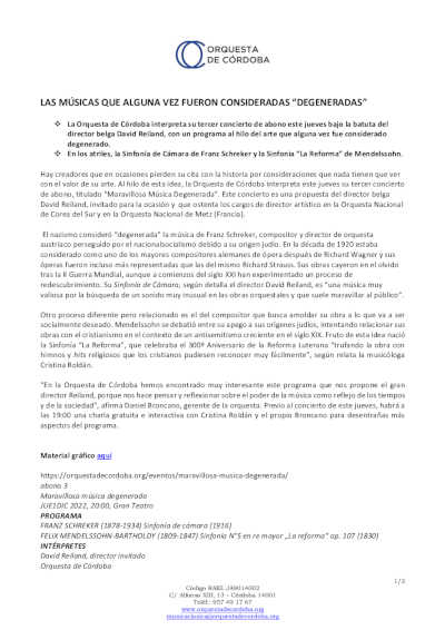 Las músicas que alguna vez fueron consideradas «Degeneradas»