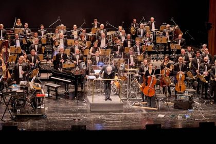 El grupo León Benavente y la Banda Sinfónica Municipal de Madrid