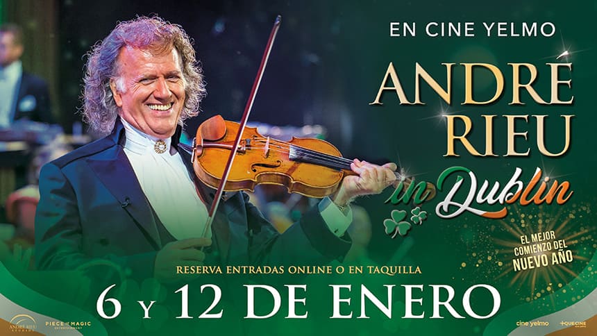 André Rieu, «el rey del vals», regresa Cine Yelmo con un concierto especial desde Dublin