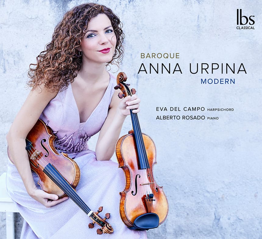Doble premio internacional para Anna Urpina por su disco «Baroque/Modern»