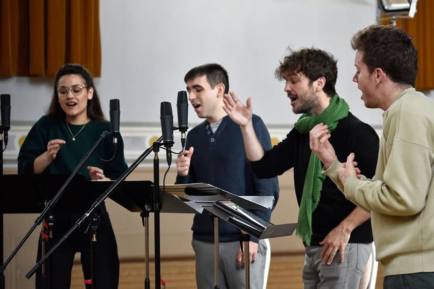 Cantoría de gira por la Región de Murcia para presentar su nuevo álbum «Ensaladas»