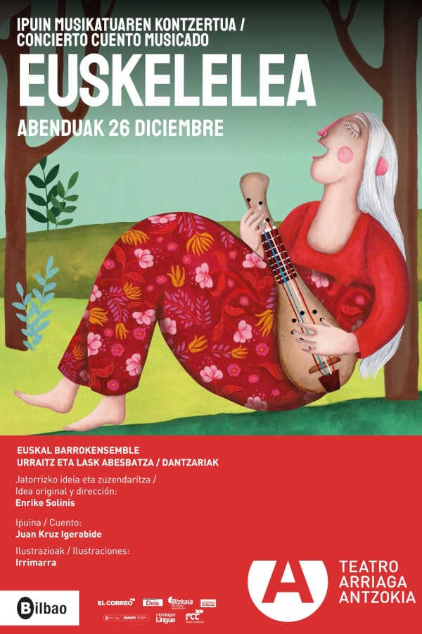 El Teatro Arriaga acoge Euskelelea, un precioso espectáculo infantil y familiar
