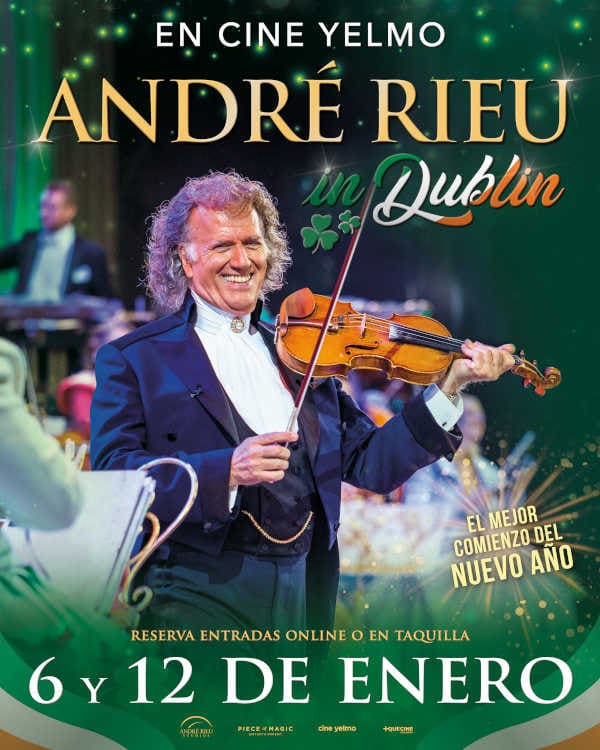 André Rieu, «el rey del vals», regresa Cine Yelmo con un concierto especial desde Dublin