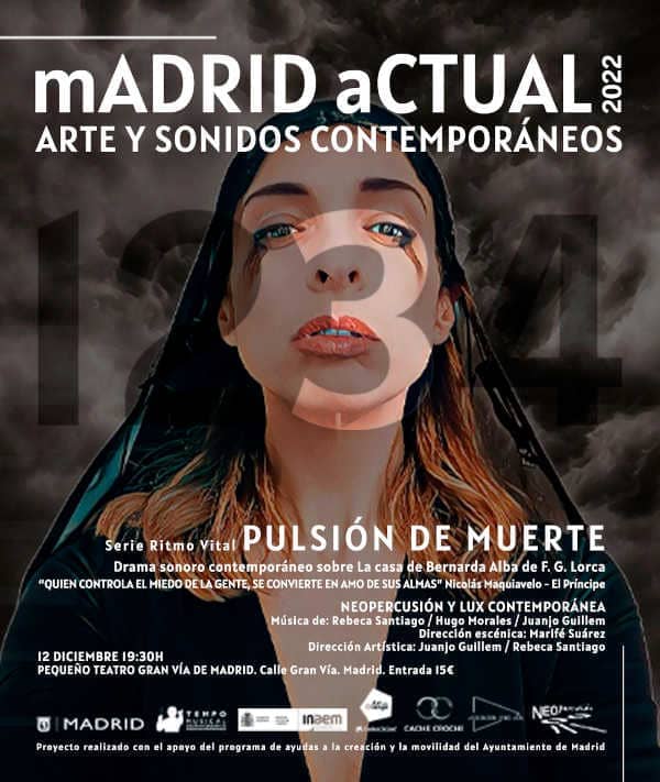 Pulsión de Muerte, drama sonoro contemporáneo sobre la casa de Bernarda Alba en el Festival mADRID aCTUAL 2022