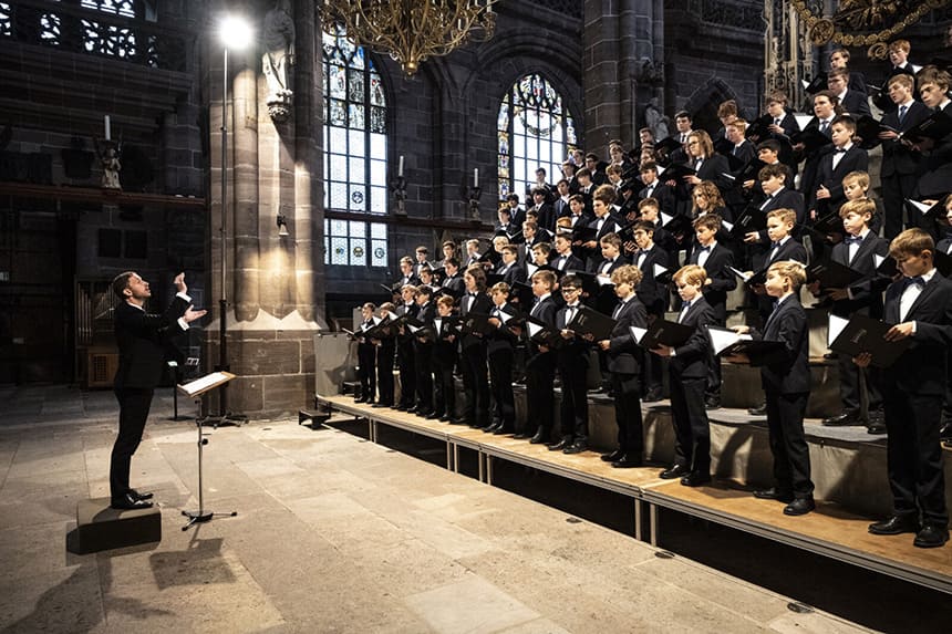 El Centro Cultural Miguel Delibes acoge el «Oratorio de Navidad» de Bach con el Coro de Niños de Windsbach y la OBS