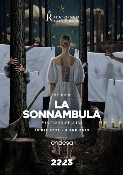 El Teatro Real despedirá el año con las conmovedoras melodías de La sonnambula, de Vincenzo Bellini