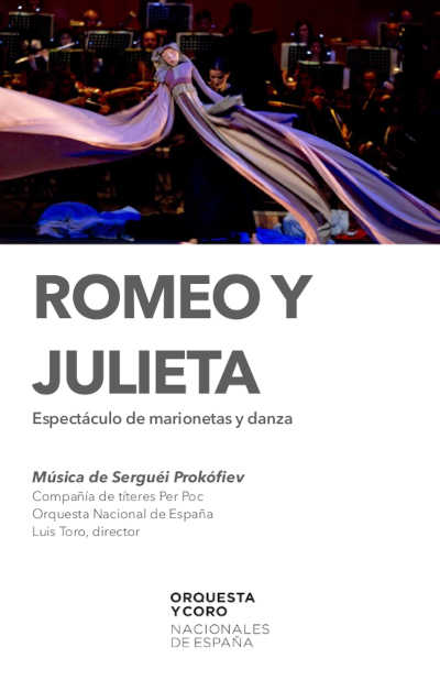 La Orquesta Nacional de España estrana el Ciclo En Familia con la Compañía de títeres Per Poc